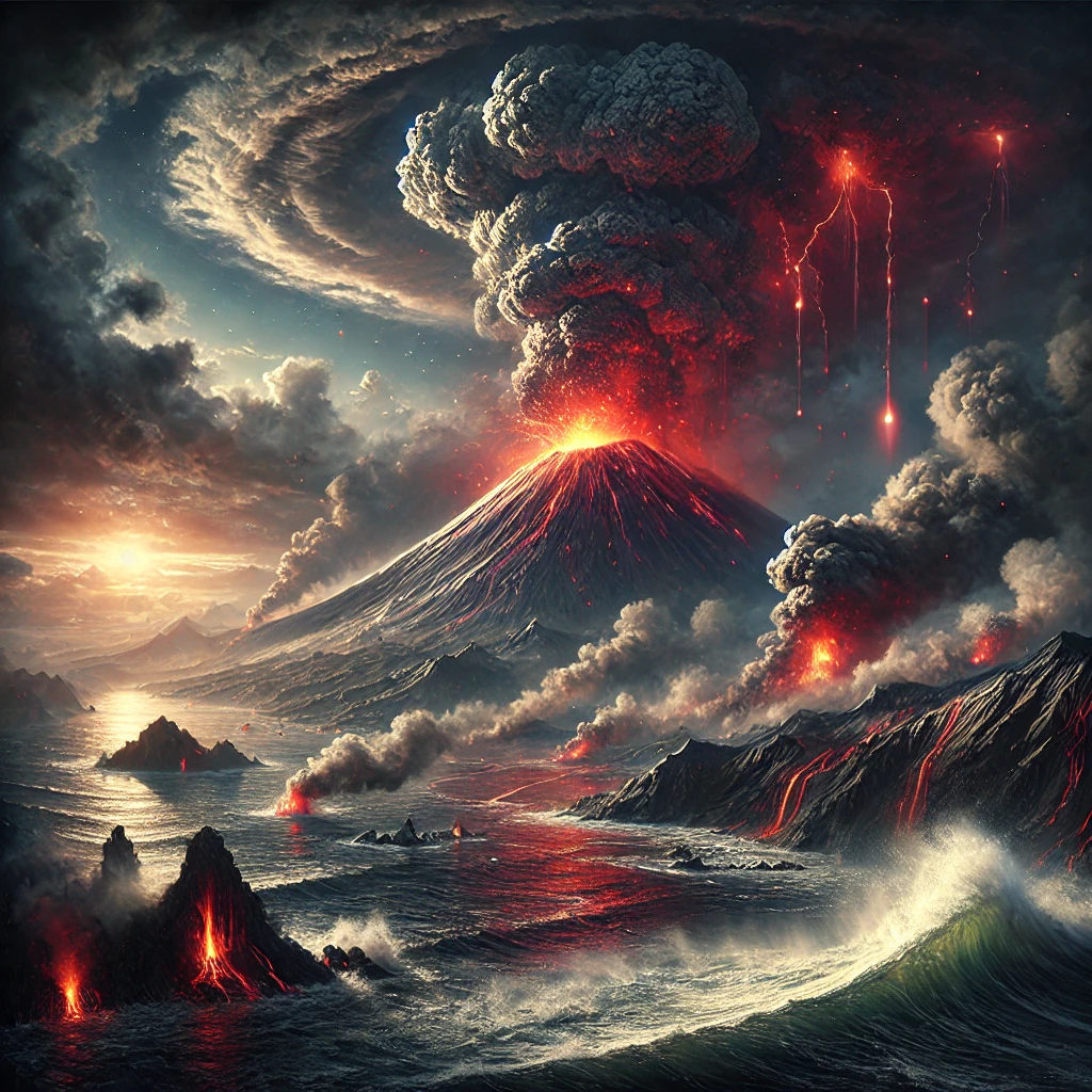 Krakatoa's 1883 Eruption