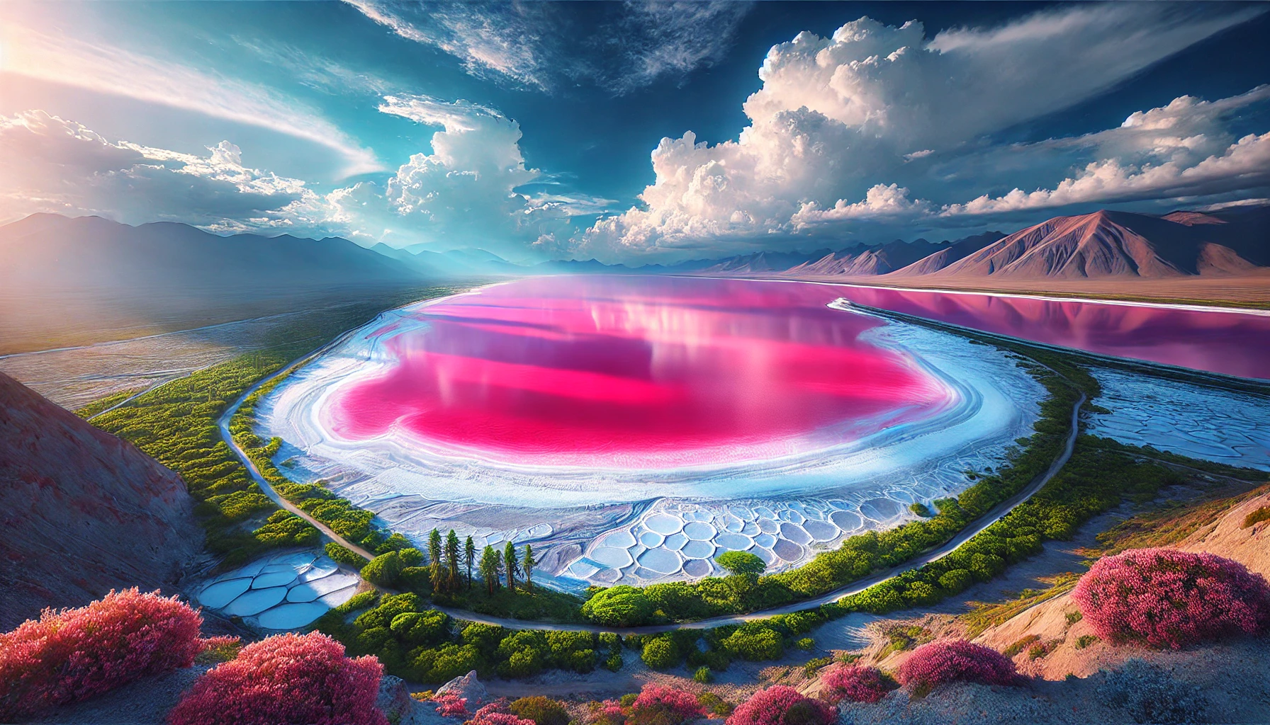 Pink Lakes