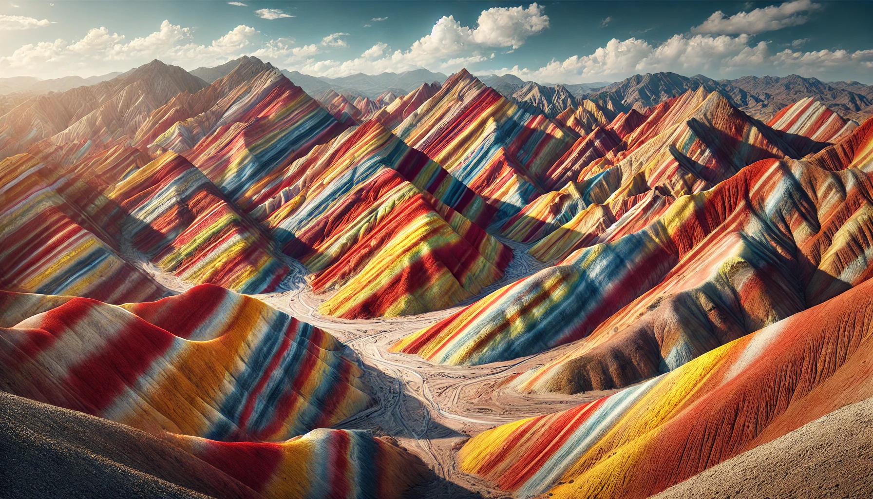 Rainbow Mountains